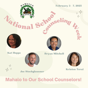 Happy National School Counseling Week!